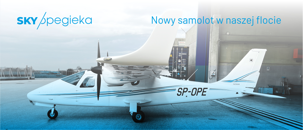 New aircraft SP-OPE